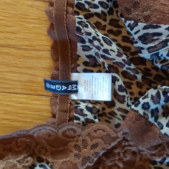 RAMPAGE 1X beautiful lace nightyn - Picture 5 of 5